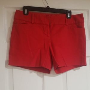 Red 4 inch shorts